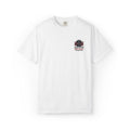 T-Shirt "Home of the Brave" Pocket Graphic — American Flag Skull Design