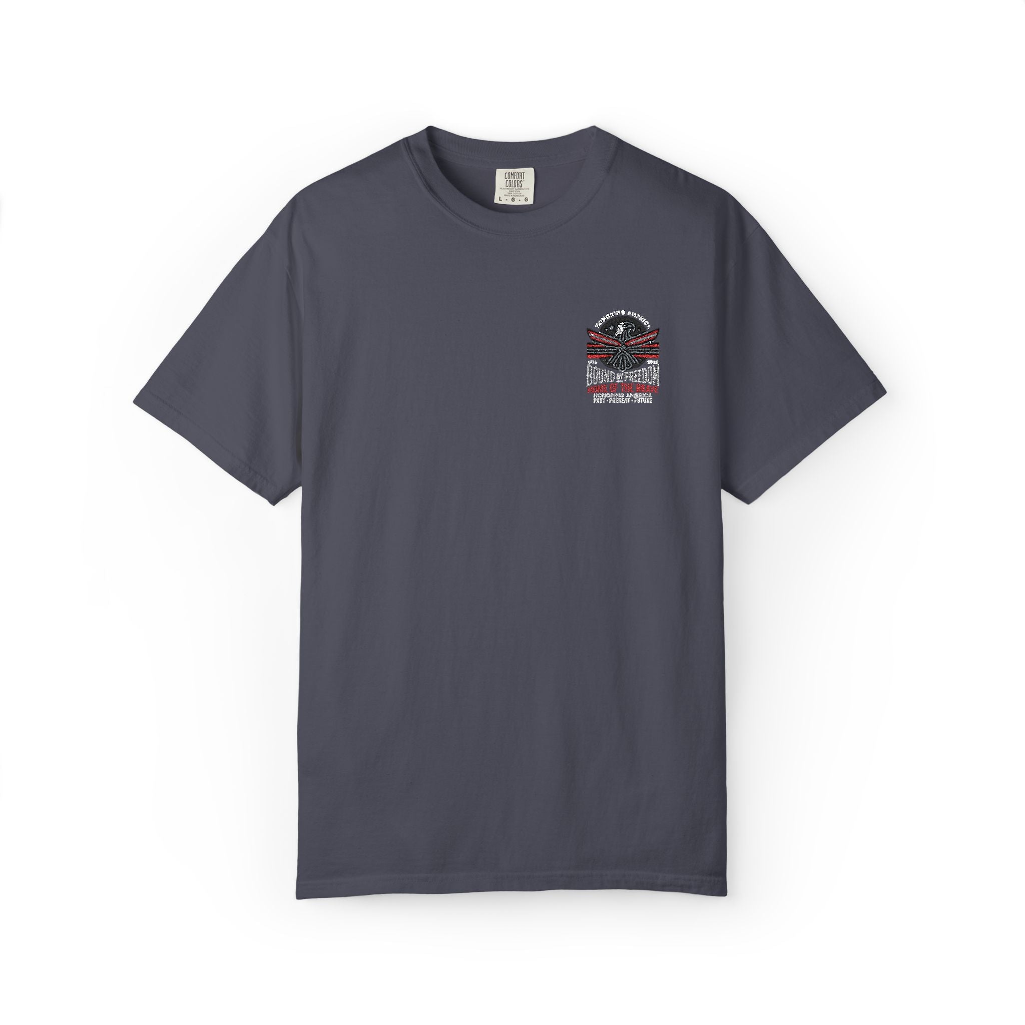 T‑Shirt — Skull & Roses Graphic “Love Kills Slowly” Pocket Tee