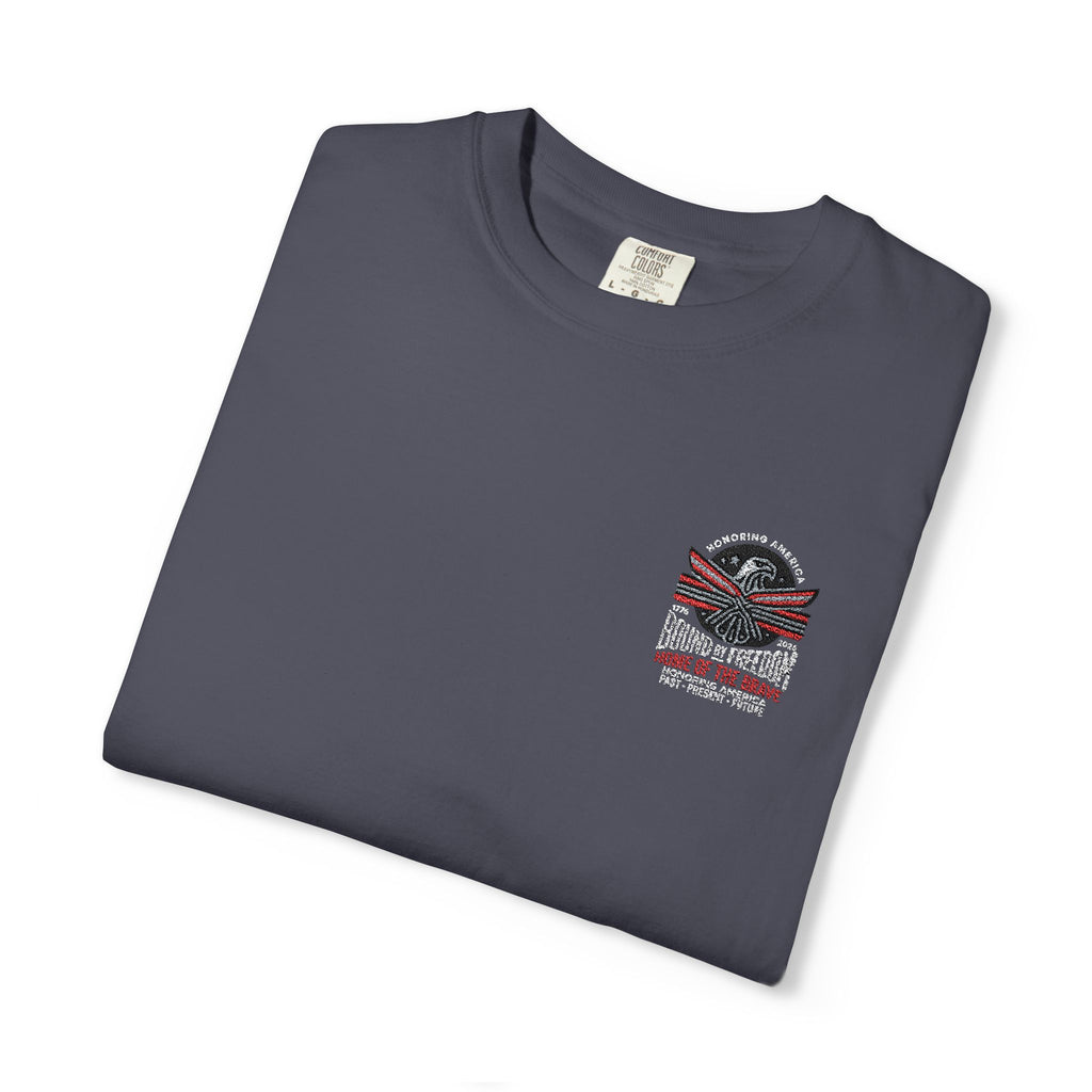 T‑Shirt — Skull & Roses Graphic “Love Kills Slowly” Pocket Tee